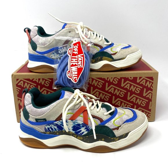 VANS Varix Wc Tie Dyeclsh Suede Multi Casual Sneakers Women Size 8.5 VN0A3WLN1S1 - Picture 2 of 10